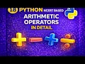 Python Operators Explained Operator Introduction Class 11 NCERT Computer Science EMRS KVS