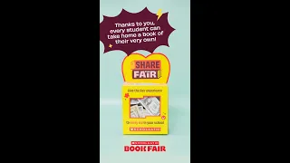 Share the Fair makes it simple to help every kid bring home a book from the Book Fair