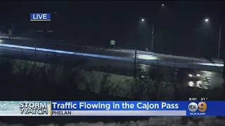 Traffic Flowing In Cajon Pass