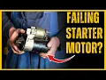 5 Signs Your Starter Motor is FAILING Common BAD Starter Symptoms