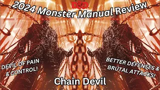 Chain Devils are Devils of Pain and Control in the 2024 Monster Manual