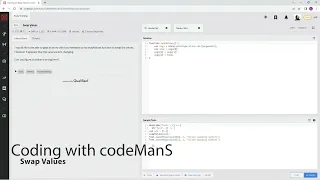 Codewars 8 kyu Swap Values JavaScript