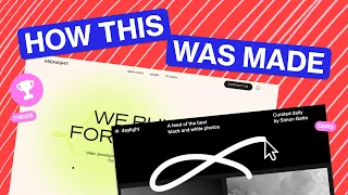 How award-winning sites are made Midnight s mouse trail effect