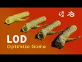 INCREASE GAME PEFORMANCE in 5 MINUTE with LOD in unity Optimization Tutorial Y3DS
