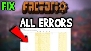 Factorio - How to Fix All Errors