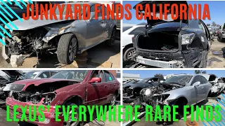 Junkyard Finds Lexus IS250 IS300 IS350 LKQ Ontario California