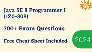 Java SE 8 Programmer I OCA 1Z0-808 Practice Questions 2026