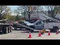 Tractor Trailer Topples Traffic Signal In Paramus