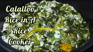 How To Make Calalloo Rice In a Rice Cooker