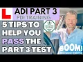 Advice to help you pass the ADI Part 3 test or Standards Check