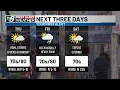 FIRST ALERT From sunshine to rainy stormy pattern ahead