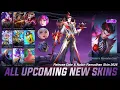 MOBILE LEGEND ALL UPCOMING SKIN - RELEASE DATE \u0026 NATAN EPIC SKIN - MLBB X SPONGEBOB | ML LEAKS