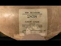 Chin Chin - Selections - Ivan Caryll 1914 | Player piano roll