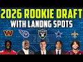 2026 Dynasty Rookie Mock Draft POST FREE AGENCY