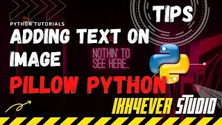 How to Add Text on Image using Python Add Text on Image using PIL - python