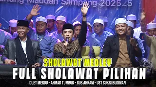 medley sholawat full album best duet of the year with ahmad tumbuk sukri budiman gus ahkam