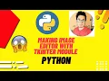 Simple Image Editor App with Python tkinter code with shashank codewithharry