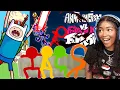Download Lagu THE WHOLE STICK FIGURE GANG IS HERE... AND FINN!! | Friday Night Funkin' [Animation VS, Finn]