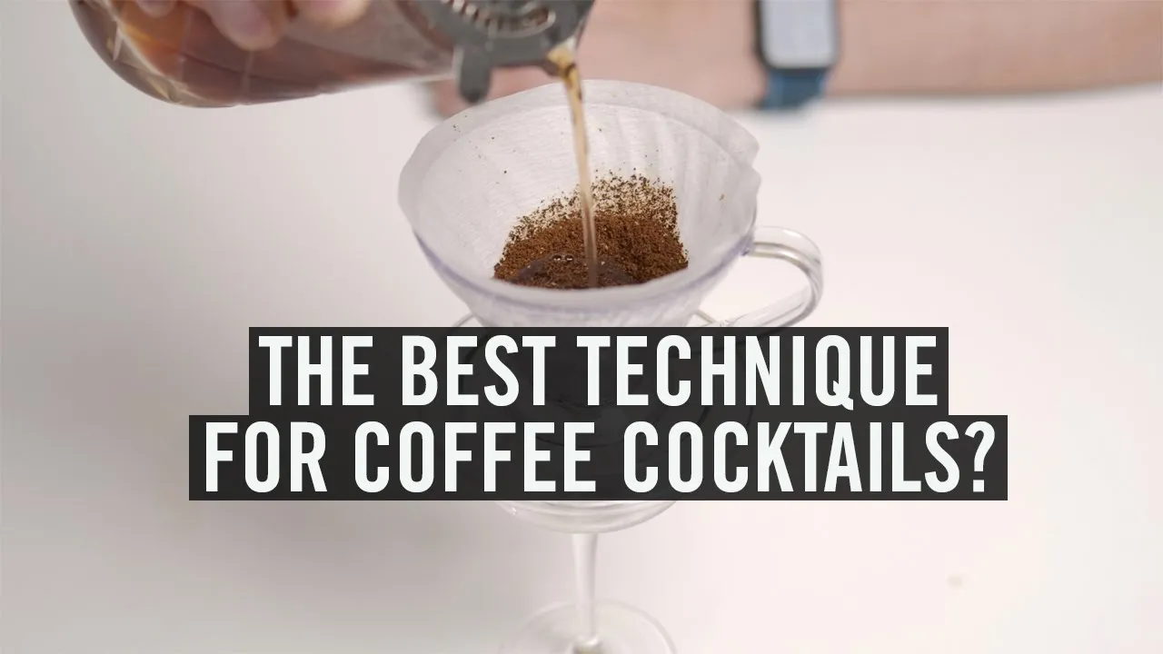 The Best Technique for Coffee Cocktails?