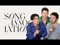 Download Lagu The Jonas Brothers Sing Shawn Mendes, Camp Rock, and *NSYNC in a Game of Song Association | ELLE