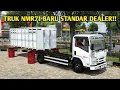 BAKNYA BISA DILEPAS COY‼️REVIEW MOD BUSSID TERBARU TRUK ISUZU NMR71 STANDAR DEALER👆😃