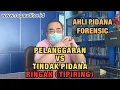 Download Lagu PELANGGARAN VS TINDAK PIDANA RINGAN (TIPIRING)