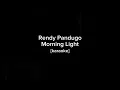 Rendy Pandugo - Morning Light [karaoke]