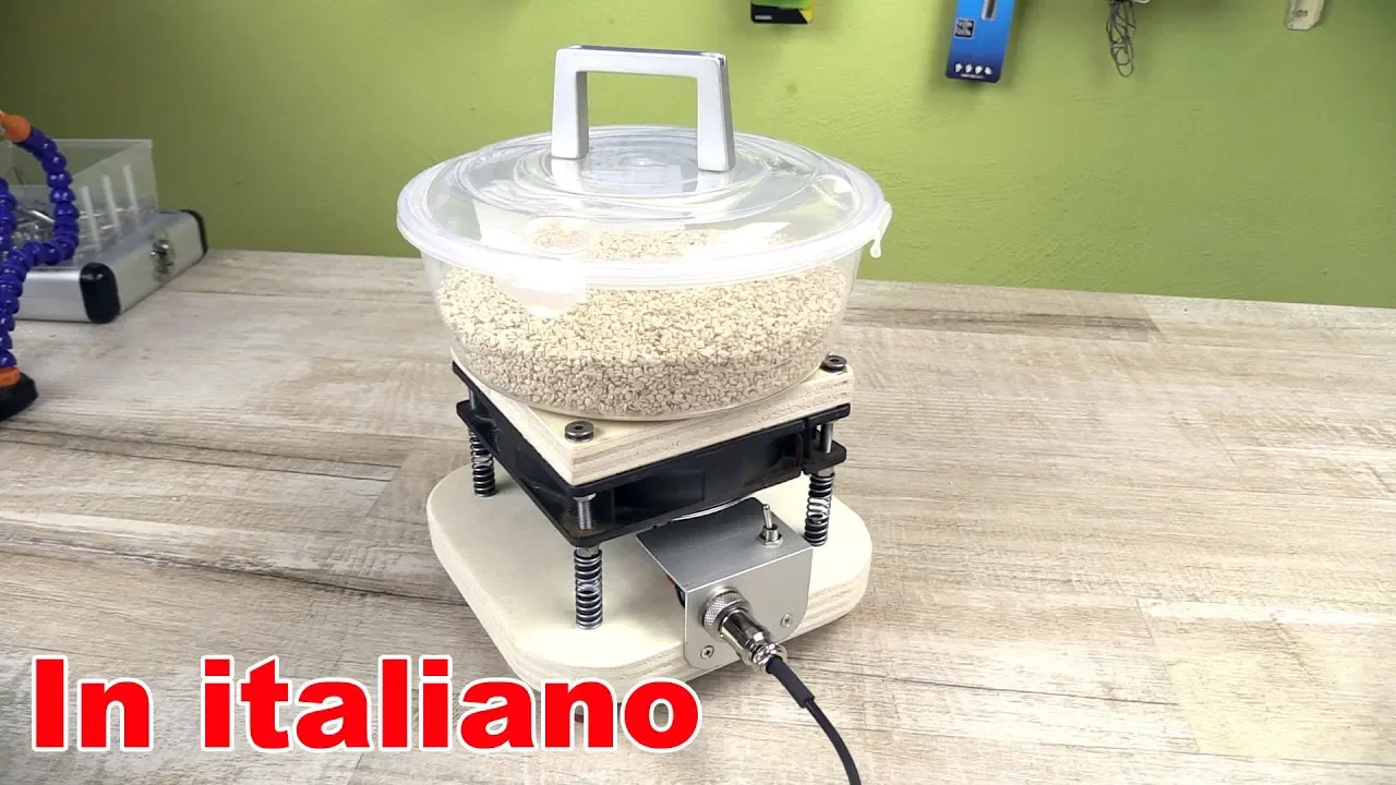 Buratto o Burattatura Fai da te - Commentato in italiano.