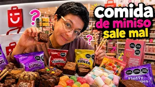COMIDA DE MINISO SALE MAL