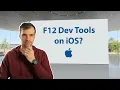 F12 Developer Tools on iOS - Debug Web Apps in Chrome Edge Safari