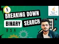 Crack Binary Search in 5 Minutes Java DSA Simplified