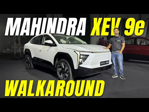 Mahindra XEV 9e Walkaround Review Exterior, Interior, Top Features, Battery Warranty, Engine Specs