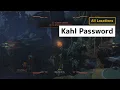Warframe - Kahl Password in Junk Run Mission All passwords and cache locations