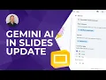 How to Use the NEW Gemini AI in Google Slides Full Walkthrough