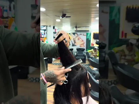 Round layer hair cut kaise Kare/ step with layer hair cut tutorial simple way easy way घर बैठे शिखे