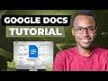 Google Docs Tutorial for Virtual Assistants Complete Beginners