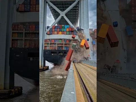 MASSIVE CARGO Ship Accident 🚢🚨