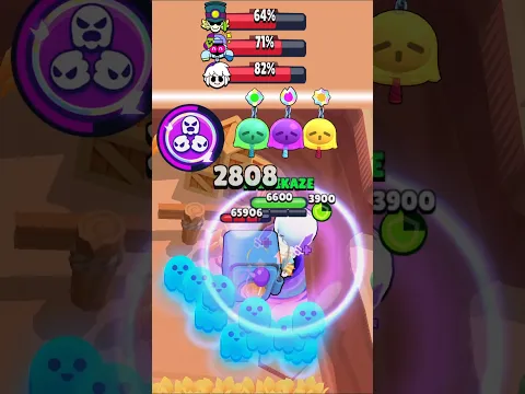 Daño MÁXIMO con BUFFIES (Parte 7) #brawlstars #kamikaze #buffies