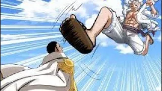 THE BATTLE RAGES - Luffy Gear 5 vs Kizaru
