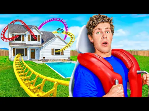 Video Thumbnail: I Built a Theme Park In My House!