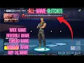 All Fortnite username Tricks Invisible name any OG name long name wide name sword cross name