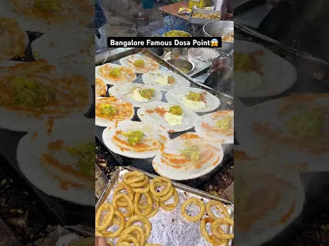 Tag a Dosa Lover❤️ || #dosa  #bangalore #streetfood #shorts #viral