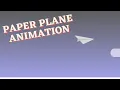 Paper Plane Animation CSS Source code