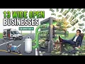 13 BUSINESSES That Are Still Wide Open