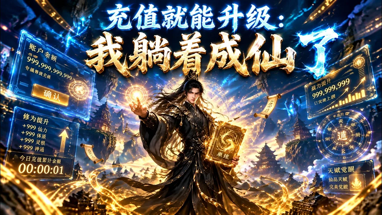 充值就能升级:我躺着成仙了
