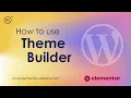 Elementor Theme Builder Tutorial - Free Theme Builder by Royal Elementor Addons