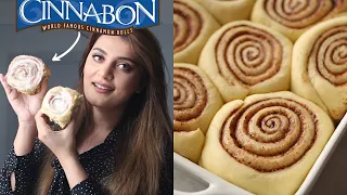 سينامون رولز ألذ و أطرى من سينابون Cinnamon Rolls 