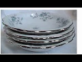 Johann Haviland Bavaria Germany Blue Garland China 16 Piece SET New Condition