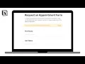 Request an Appointment Form How to track appointment requests in Notion
