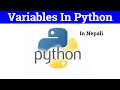 variables in python in Nepali variables in python in nepali what is variable in programming